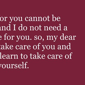 Hey Baby, Take Care