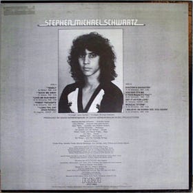 Audio Autopsy, 1974: Stephen Michael Schwartz Debut RCA LP-EXCLUSIVE INTERVIEW PT. 2