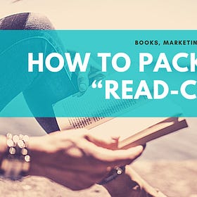 How to pack for a "read-cation" + Pride, Pitching, Publishing, & Book Awards