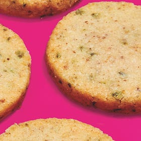 Rosemary-Parmesan Cookies, adults only