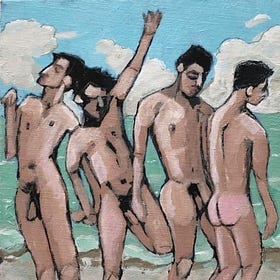 Richard Stabbert, Gay artist. 