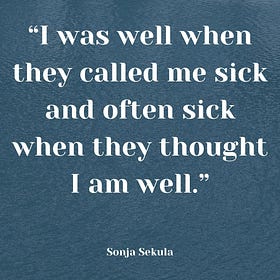 Art and Mental Health History: Sonja Sekula