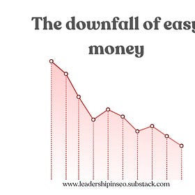 The downfall of easy money 