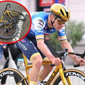 Remco Evenepoel's Dooring