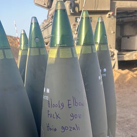 Why my name was inscribed on an artillery shell bound for Gaza 