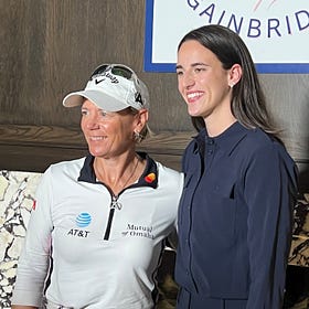 Caitlin Clark ready to tee it up at LPGA Pro-Am