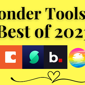 Wonder Tools 🏆 Best of 2023