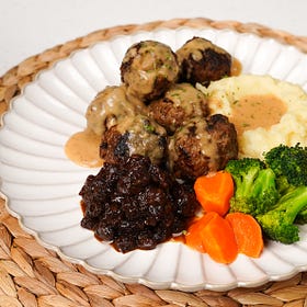 IKEA-inspired Meatballs and Jam