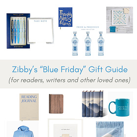 My "Blue Friday" Gift Guide for Readers, Writers, and Other Loved Ones