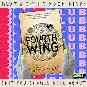 🐉November Book Club Podcast: Fourth Wing 🐉