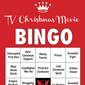 TV Christmas Movie Bingo Cards!
