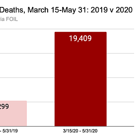 There Is Simply No Way New York City Hospitals Handled ~15K+ Extra Inpatient Deaths in Eleven Weeks; NYC OCME is Not Handling My FOI Request in a Timely Manner