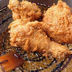 buttermilk fried chicken - CHIC-A-BOO style!