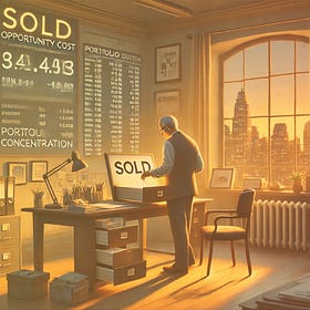 I am selling a position