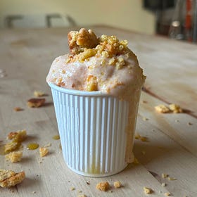 Persimmon Jam Ice Cream