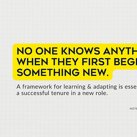 On Your First Thirty Days: Onboarding & Integrating into a Company
