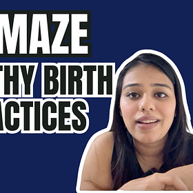 [Blog] Best Childbirth Experience with Lamaze Practices ft. Mekha Shaji