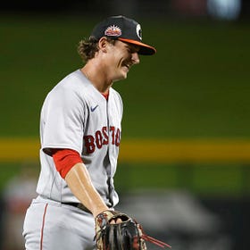 Red Sox lefty Zach Penrod on his outing against Northeastern: 'I only know 100%'