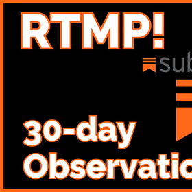 LIVESTREAMING to Substack: Observations After 4 Weeks