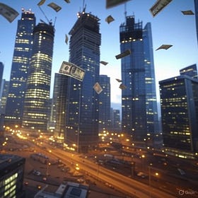How does US growth slow with so much new debt?