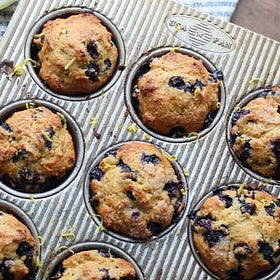 Lemon Blueberry Muffins 