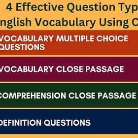 4 Effective Question Types to Generate Using ChatGPT (for English Vocabulary) 