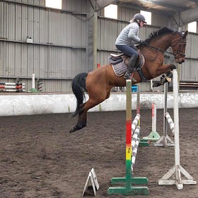 First class jumping at Connell Hill Equestrian