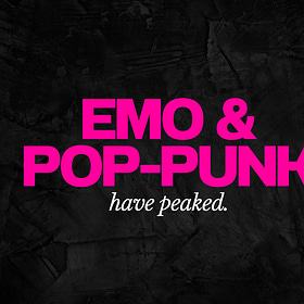 Emo and pop punk have peaked