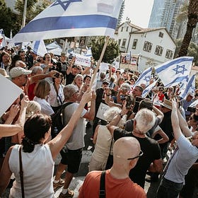 Demonstrations Against the Government Took Place in Tel Aviv 