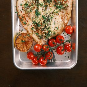 Butterflied Branzino