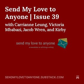 Send My Love to Anyone | Issue 39