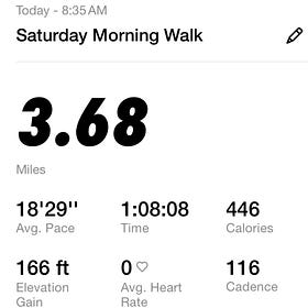 February 10 - 3.68 miles