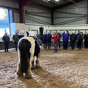 RDA coaches gather for a training day at Longstone RDA Centre