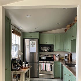 The Door Bell: My rental kitchen transformation