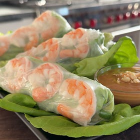 Healthy Shrimp Spring Rolls