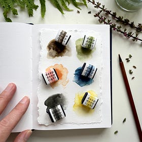 Win a curated set of Deep Deep Light Watercolours 