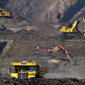 A Fossil Fuel Economy Requires 535x More Mining Than a Clean Energy Economy