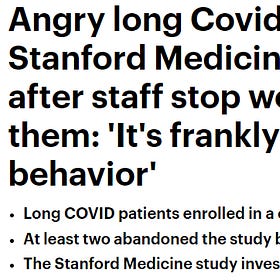 Long COVID patients drop out of PAXLOVID study...because staff didn't wear face masks.