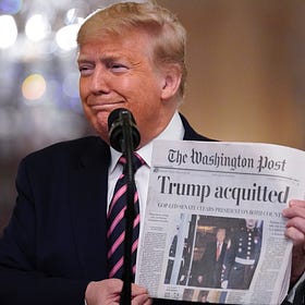 The Washington Post is collapsing, and only Donald Trump can save them