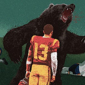 You're up, Caleb Williams