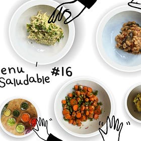 MENÚ SALUDABLE #16. Agosto