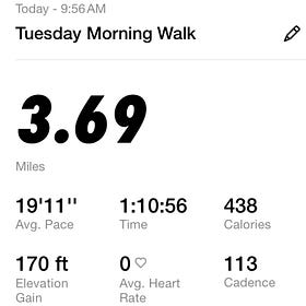 February 6 - 3.68 miles