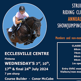 Strule Valley show jumping league approaches