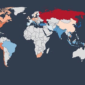 Chart of the week #22: Where Australians traveled in 2024
