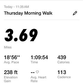 February 1 - 3.69 miles