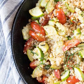 Roasted Vegetable & Quinoa Salad from Our Community Table