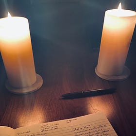 By candlelight