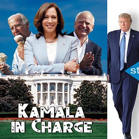 Rotten Tomatoes ratings of Donald Trump and Kamala Harris