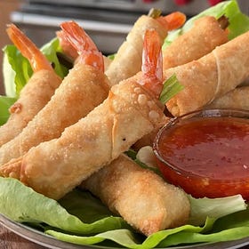 Crispy Shrimp Spring Rolls