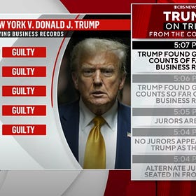 Donald Trump found guilty on all 34 charges